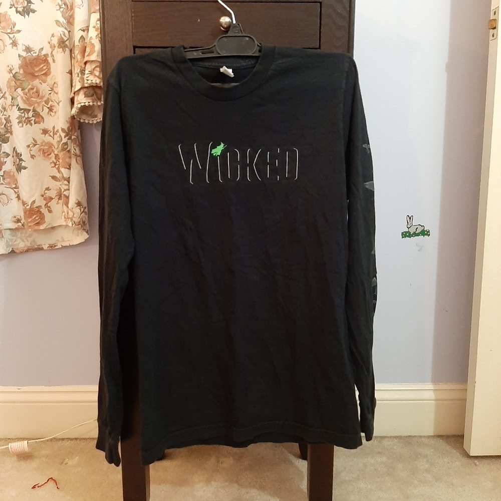 American Apparel Small Black Wicked T-Shirt